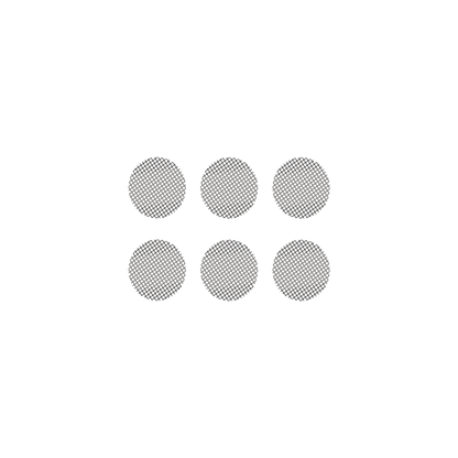 Coarse Screens - Small - 6 Pieces