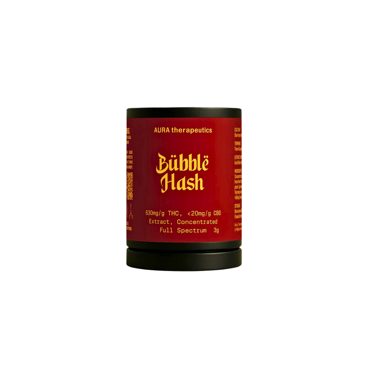 Bubble Hash THC 630mg/g Extract 3g