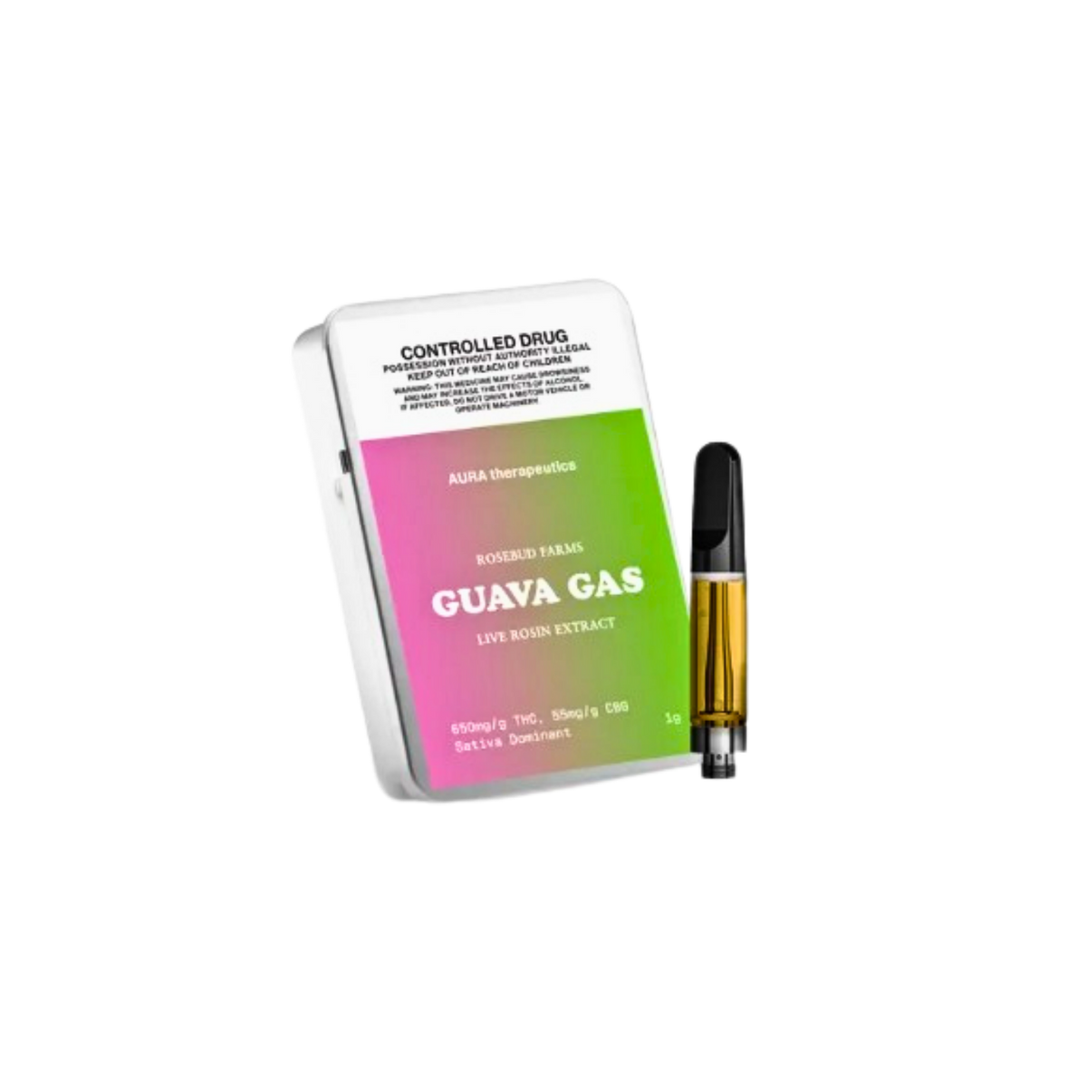 Rilaxe Guava Gas THC 650mg/g, CBG 55mg/g Extract 1g