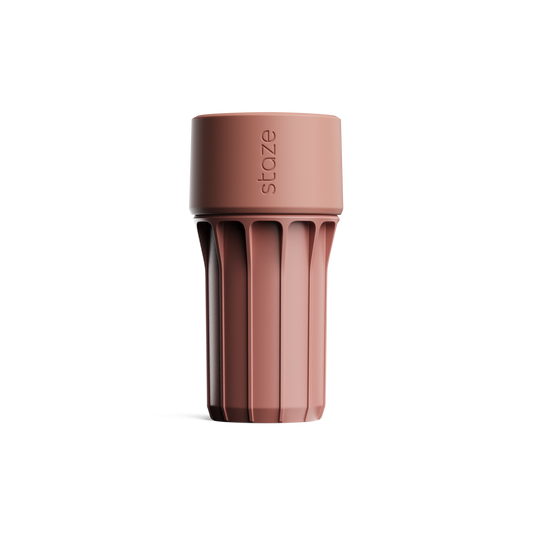 The Staze Preserve Vacuum Seal Jar - Clay