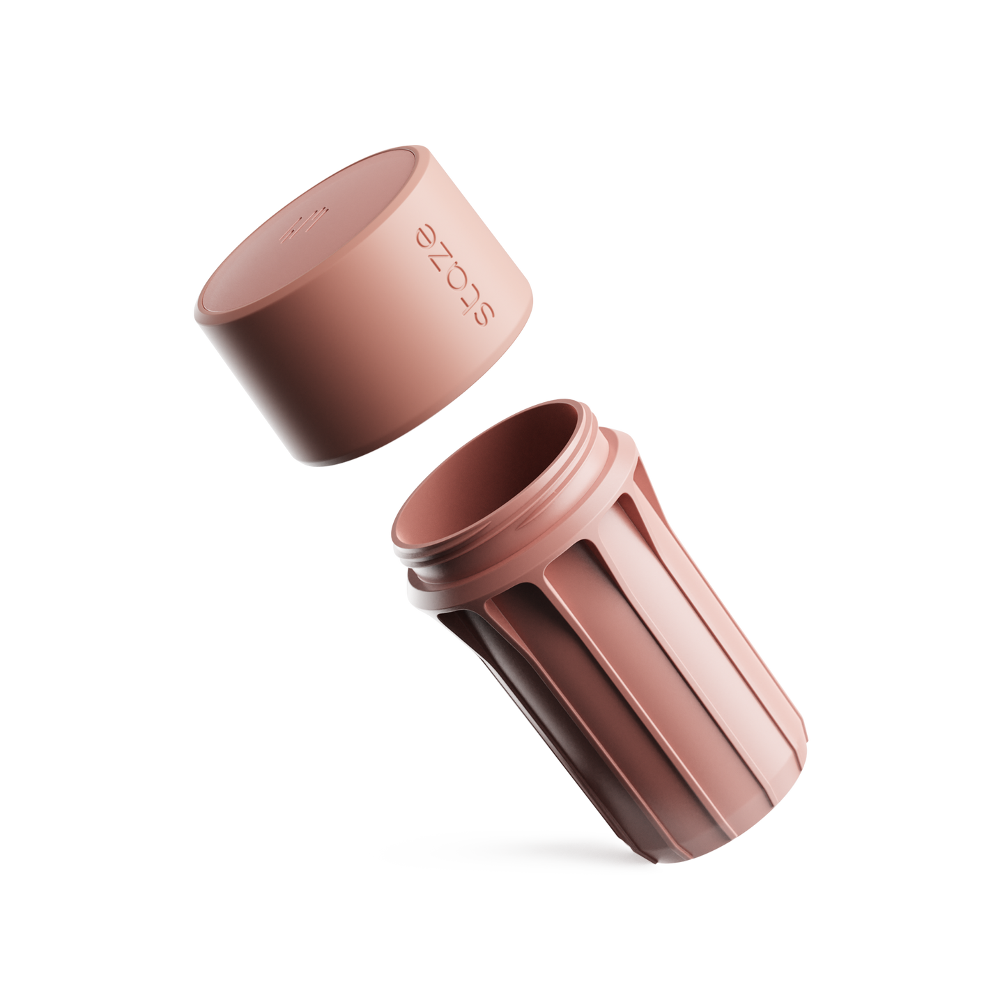 The Staze Preserve Vacuum Seal Jar - Clay